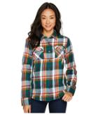 Prana Bridget Top (deep Balsam) Women's Long Sleeve Button Up