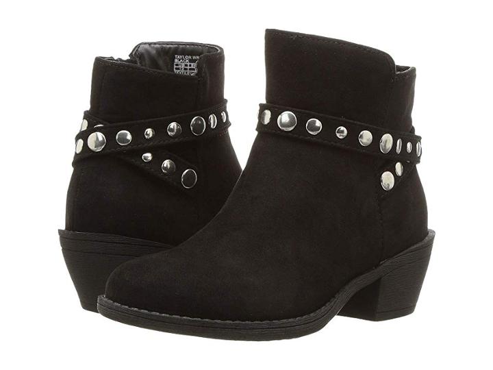 Kenneth Cole Reaction Kids Taylor Wrap (little Kid/big Kid) (black) Girl's Shoes