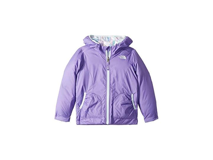 The North Face Kids Reversible Perrito Jacket (toddler) (dahlia Purple) Girl's Jacket