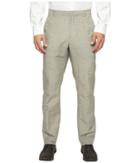 Perry Ellis Slim Fit Linen Cotton End On End Dress Pants (alloy) Men's Casual Pants