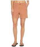 Royal Robbins Backcountry Billy Goat(r) Canvas Shorts (pale Coral) Women's Shorts