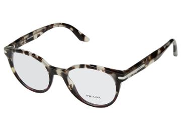 Prada 0pr 07tv (spotted Brown Opal/spotted Red) Fashion Sunglasses