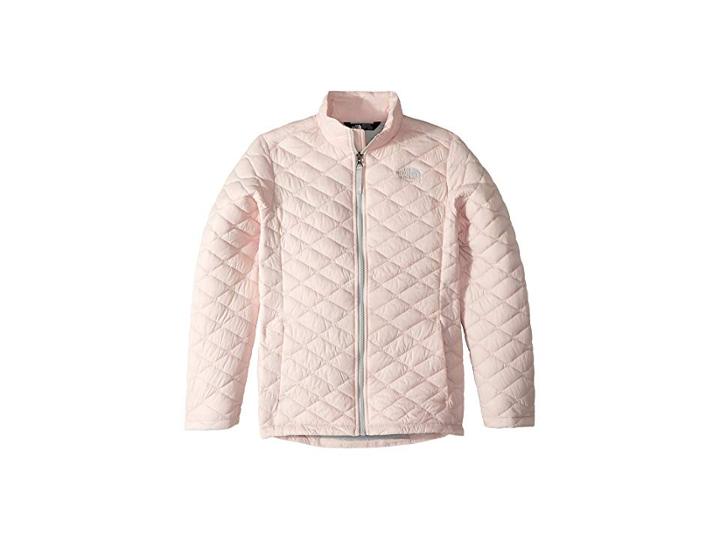 The North Face Kids Thermoball Full Zip (little Kids/big Kids) (purdy Pink) Girl's Coat