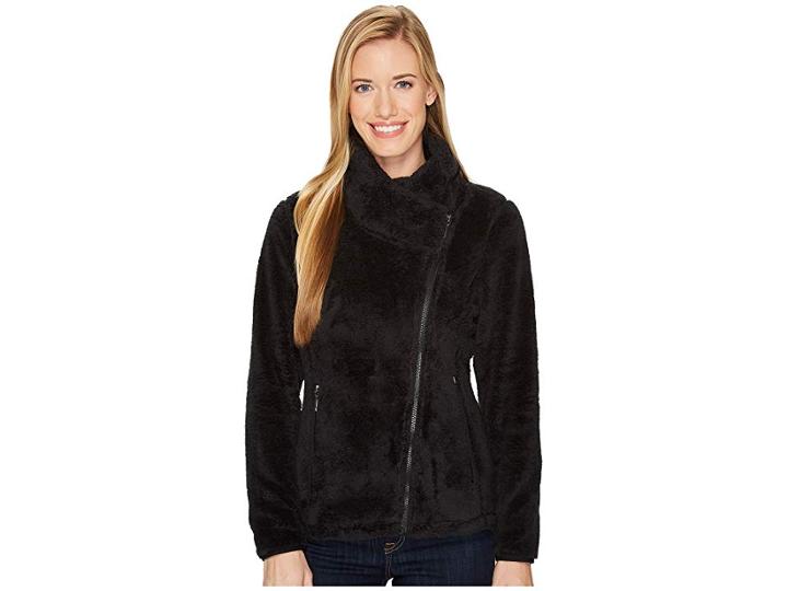 Mountain Khakis Wanderlust Fleece Jacket (black Solid) Women's Coat