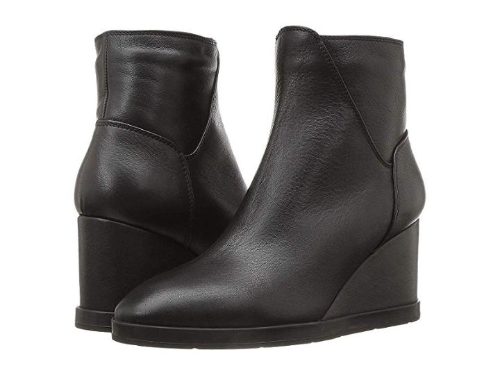 Aquatalia Judy (black Tumbled Calf) Women's Shoes