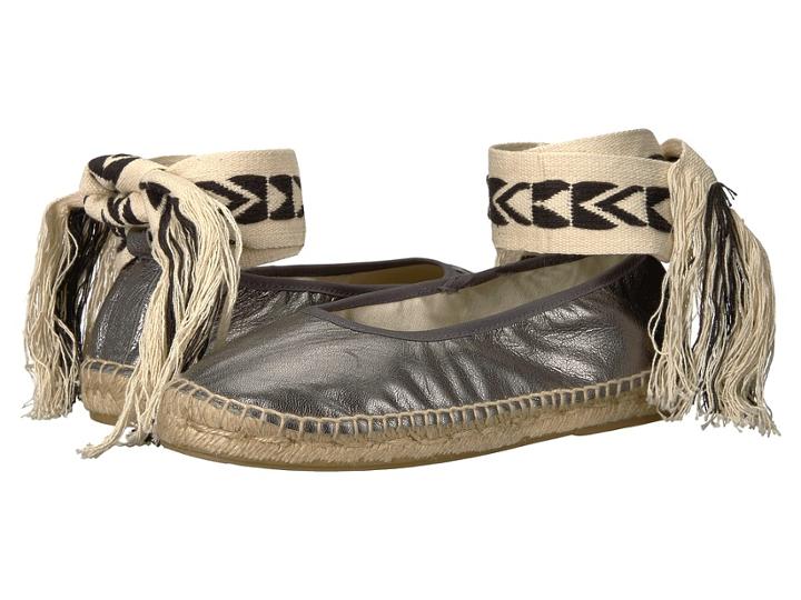 Free People Maya Wrap Espadrille (grey) Women's Shoes