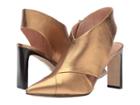 Sigerson Morrison Halima (dark Gold Metallic) Women's Shoes