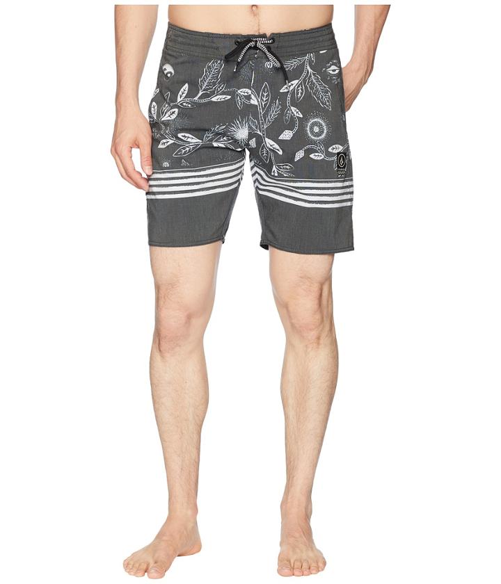 Volcom Lucid Stoney 18 Boardshorts (black) Men's Swimwear