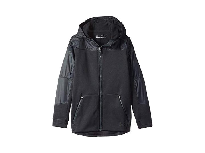 Under Armour Kids Swacket (big Kids) (black/black) Boy's Coat