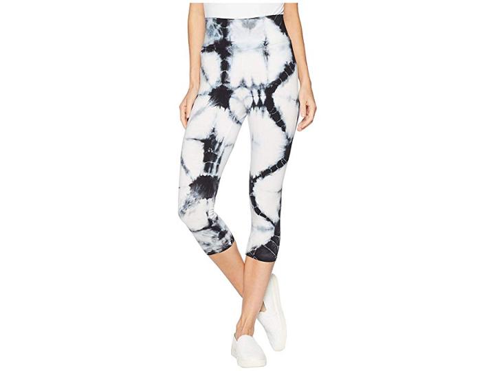 Fresh Produce Tivoli Oceanside Capri Leggings (dye Tech Black) Women's Casual Pants