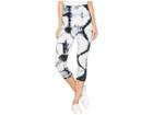 Fresh Produce Tivoli Oceanside Capri Leggings (dye Tech Black) Women's Casual Pants