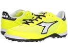 Diadora Cinquinha Tf (fluo Yellow/white) Men's Soccer Shoes