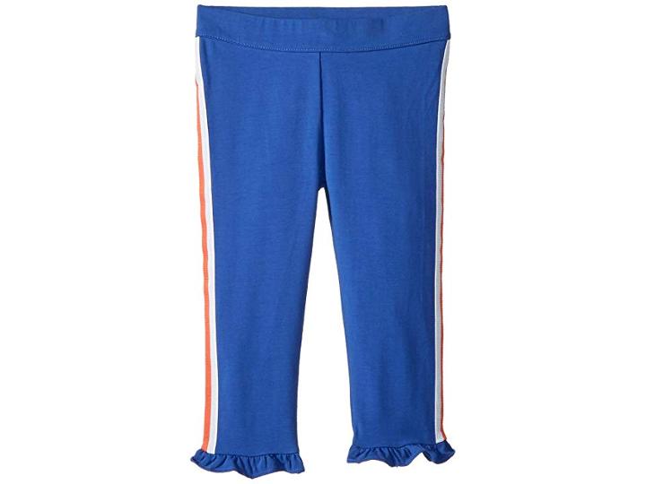 Janie And Jack Ruffle Hem Pants (toddler/little Kids/big Kids) (ultramarine) Girl's Casual Pants