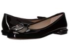 Stuart Weitzman Lovebuck (black Patent) Women's Sling Back Shoes