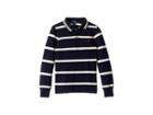 Polo Ralph Lauren Kids Striped Cotton Mesh Polo Shirt (little Kids/big Kids) (rl Navy Multi) Boy's Clothing