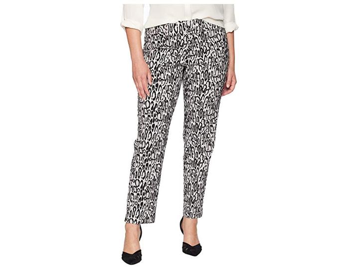 Krazy Larry Plus Size Pull-on Ankle Pants (cement Tiger) Women's Dress Pants
