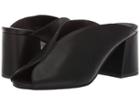 Seychelles By The Beach Slide (black Leather) Women's 1-2 Inch Heel Shoes