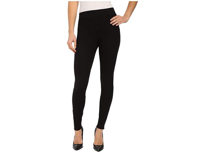 Lna Mid-rise Leggings (flat Black) Women's Casual Pants