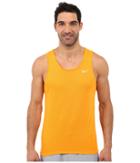 Nike Dri-fittm Cool Tailwind Running Singlet (vivid Orange/vivid Orange/reflective Silver) Men's Workout