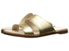 Cole Haan Anica Sandal (gold Metallic) Women's Dress Sandals