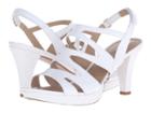 Naturalizer Pressley (white Leather) High Heels