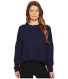 Monreal London Flex Sweatshirt (indigo) Women's Sweatshirt