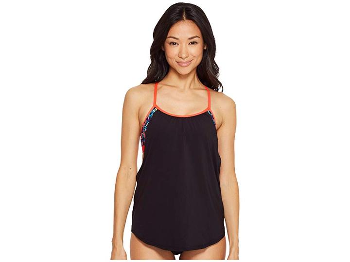 Tyr Carnivale Shea 2-in-1 Tank (black/multi) Women's Swimwear