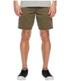 John Varvatos Star U.s.a. Casual Shorts With Flatiron Jeans Pocket Details S155u1b (olive) Men's Shorts