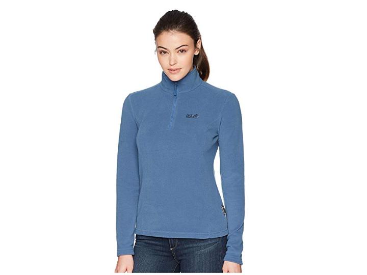 Jack Wolfskin Wolf Fleece (ocean Wave) Women's Clothing