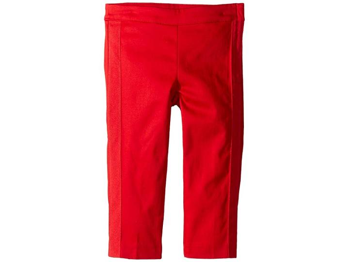 Janie And Jack Sateen Pants (toddler/little Kids/big Kids) (red) Girl's Casual Pants