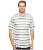 Pendleton Kay Street Shirt (blue/white) Men's Short Sleeve Button Up