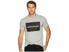 Calvin Klein Jeans Institutional Logo Crew Neck Tee (medium Charcoal) Men's T Shirt