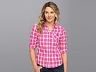 U.s. Polo Assn - Long Sleeve Cotton Poplin Plaid Shirt (pink Kite)