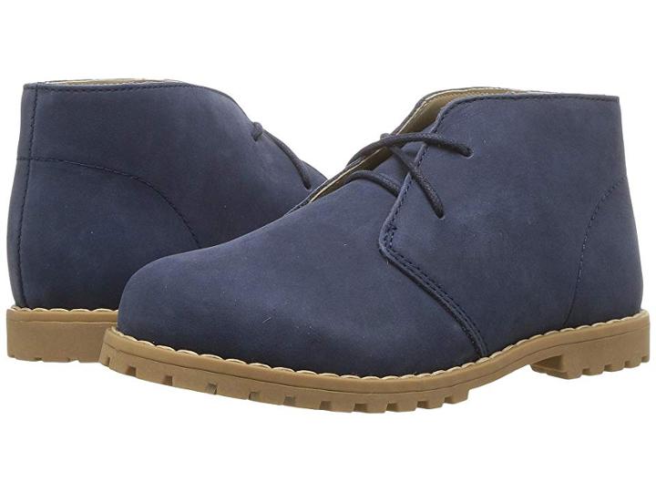 Janie And Jack Chukka Boot (toddler/little Kid) (navy) Boys Shoes
