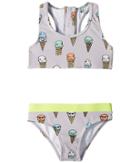 Stella Mccartney Kids Koko Ice Cream Print Two-piece Swimsuit (toddler/little Kids/big Kids) (lilac) Girl's Swimwear Sets