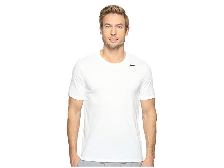 Nike Dri-fittm Version 2.0 T-shirt (white/white/black) Men's T Shirt