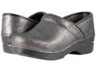 Dansko Professional (black Metallic Suede) Clog Shoes