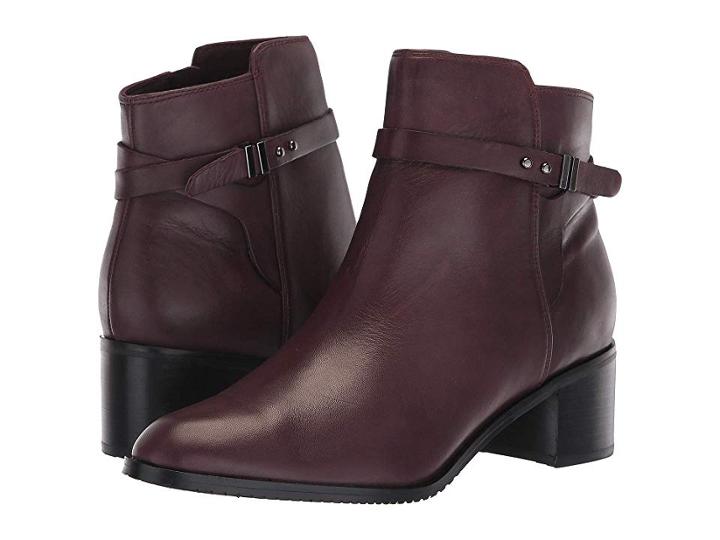 Clarks Poise Freya (aubergine Leather) Women's  Shoes