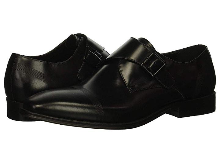 Kenneth Cole Reaction Pure Monk B (black) Men's Shoes