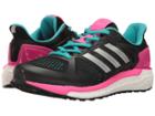 Adidas Running Supernova Stability (black/silver/shock Pink) Women's Running Shoes
