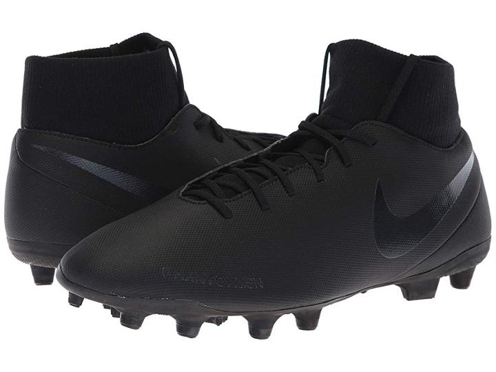 Nike Phantom Vsn Club Df Mg (black/black/light Crimson) Men's Soccer Shoes