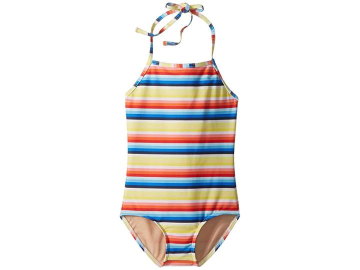 Toobydoo Retro Rainbow Stripe One-piece Swimsuit (infant/toddler/little Kids/big Kids) (multi) Girl's Swimsuits One Piece