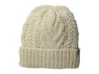 The North Face Kids Cable Minna Beanie (big Kids) (vintage White) Beanies