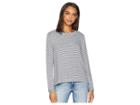 Roxy Chasing You Stripe Long Sleeve Top (heritage Heather Thin Stripes) Women's Clothing