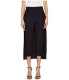 Neil Barrett Stretch Wool Cropped Pants (dark Navy) Women's Casual Pants