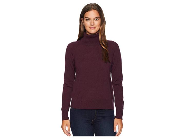 Pendleton Merino Ribneck Turtleneck (winetasting) Women's Clothing