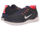 Nike Free Rn 2018 (black/moon Particle/blackened Blue) Men's Running Shoes