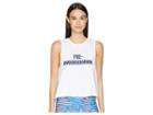 Kate Spade New York Athleisure Pre Ommmmmmmm Tank Top (fresh White) Women's Sleeveless
