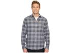 Under Armour Tradesman Lightweight Flannel (stealth Gray/overcast Gray) Men's Long Sleeve Button Up
