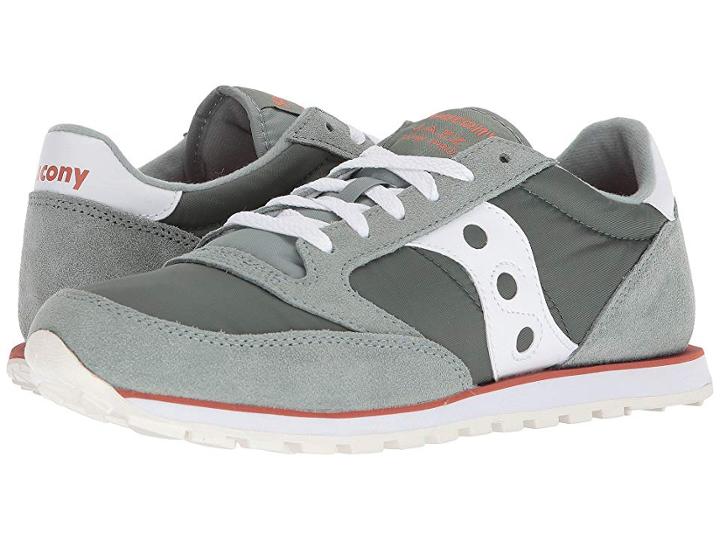 Saucony Originals Jazz Low Pro (green/white) Men's Classic Shoes